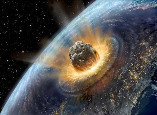 “A large rock of fire is approaching Earth and…