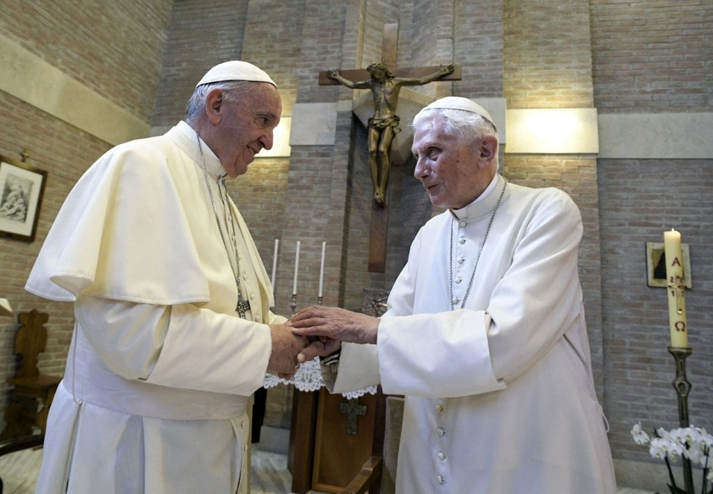 “I saw also the relationship between the two popes [Benedict…