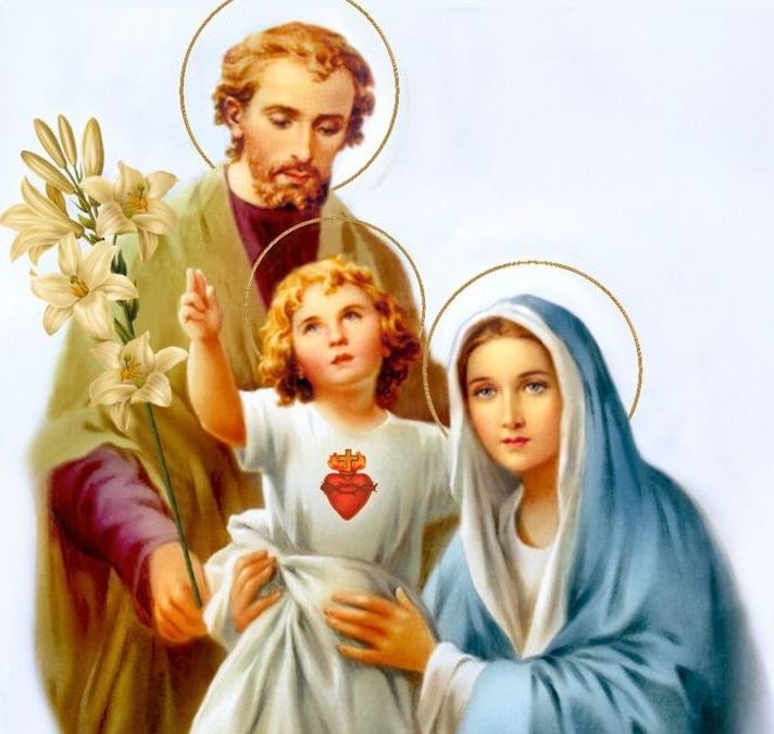 “Allow us [Holy Family] to reign in your homes…